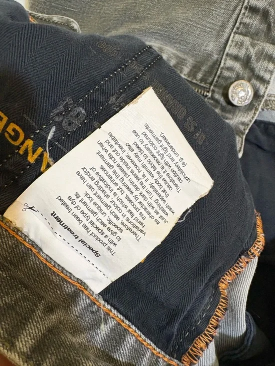 Hugo Boss BOSS Gray Denim Jeans Men’s 36x36 Slim Straight Washed Designer Pants - Picture 11 of 13